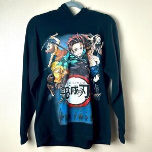 Long sleeve ANIME hooded shirt top rockstar EXTRA LARGE XL slayer